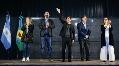 Kicillof participó de un encuentro que convocó a mil estudiantes de carreras de formación docente