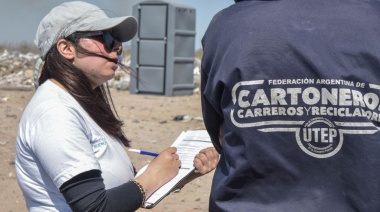 Llevan adelante el primer censo de recuperadores urbanos de la provincia de Buenos Aires