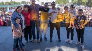 En la localidad de Alberdi asaron más de 600 corderos para celebrar la Fiesta del Cordero Alberdino 