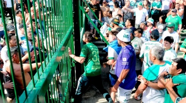 Se registraron incidentes entre hinchas de Boca y Sarmiento en la previa del enfrentamiento entre ambos equipos en Junín
