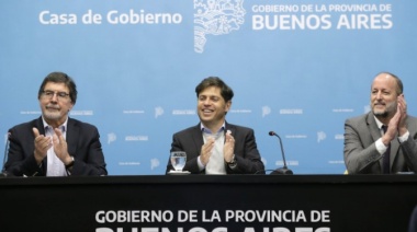 Kicillof presentó un programa a través del cual se invertirán 580 millones de pesos para la conformación de 150 Centros Socioeducativos