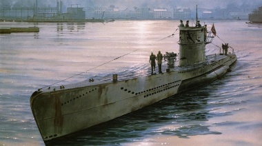 Una embarcación hundida frente a Necochea podría ser un submarino nazi