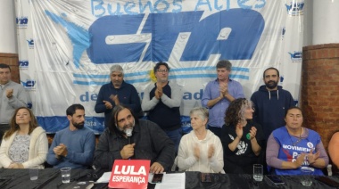 Elecciones en la CTA: presentaron en La Plata la Lista 10
