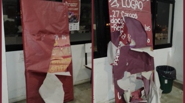 En un clima de tensión, la Franja Morada de Psicología denunció rotura de carteles y que se está "rompiendo" la veda electoral