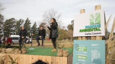 Luego de la visita de la ministra Vilar a Carlos Casares, comenzó la construcción del Parque Ambiental