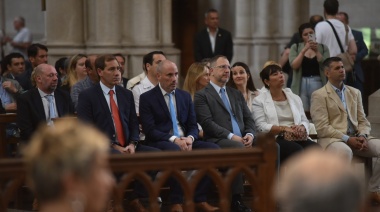 Garro participó del Tedeum por el 140° aniversario de La Plata y señaló que "hoy es un día para disfrutar con la familia"