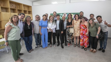Inauguraron el nuevo edificio del Jardín de Infantes N°942 "Rayuela" de la localidad de Don Bosco