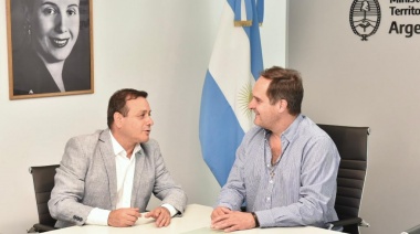 Maggiotti se reunió con el gobernador de Misiones, Oscar Herrera Ahuad