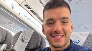 Gerónimo Rulli, platense mundialista, posteó una imagen con la Copa
