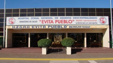 Otras dos personas están internadas en grave estado en el Hospital  "Evita Pueblo" de Berazategui