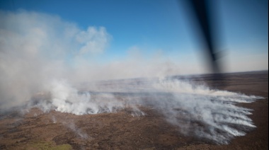 En el Delta hay incendios, estuvo cortado el puente en Zárate y recién este viernes empezarán a trabajar los brigadistas