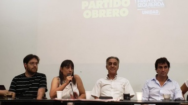 Pitrola lanzó su precandidatura a gobernador en La Plata y pidió "una izquierda que canalice la bronca contra el hambre"