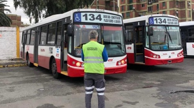 La CNRT fiscaliza el cumplimiento de los servicios y sus frecuencias en líneas urbanas
