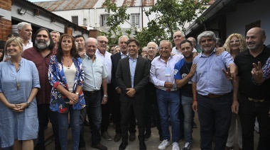 Realizaron el acto de normalización de la CGT Regional La Plata con la presencia de Kicillof