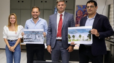 Scatolini firmó el inicio de obra de los nuevos Desarrollos Urbanísticos Procrear II en Villa María y Villa Nueva