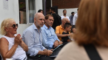 Larreta visitó La Plata y junto a Garro dialogó con vecinos sobre seguridad y economía