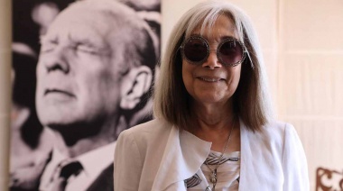 Murió a los 86 años María Kodama, la viuda de Jorge Luis Borges