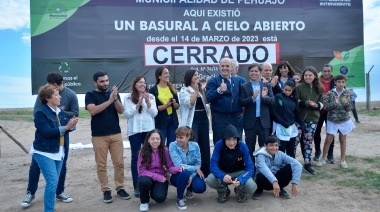 Kicillof puso en marcha del Complejo Ambiental Municipal de Pehuajó, donde cerraron un basural a cielo abierto