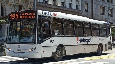 Por una medida de la empresa, no funciona la Línea 195 que une La Plata con Buenos Aires