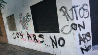 Denuncian "vandalismo" a un local de Juntos en Ensenada