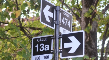 La Secretaría de Espacios Públicos de La Plata colocó 360 nomencladores en Parque Sicardi, Abasto, Arana, Colonia Urquiza, Hernández, Los Hornos y City Bell