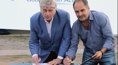 Maggiotti encabezó la entrega de viviendas a 40 familias de Toay