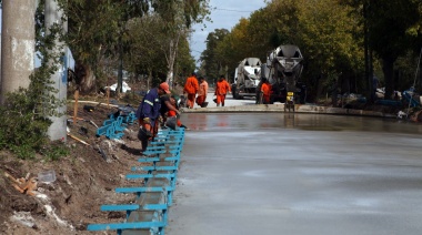 La Municipalidad de La Plata avanza con la repavimentación y el ensanche de la avenida 501