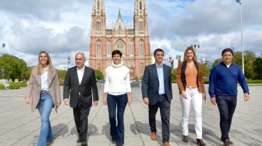 Juan Pablo Allan presentó al “equipo del orden” para competir en la interna de la coalición opositora en La Plata