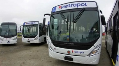 Metropol anunció el restablecimiento del servicio de sus líneas de micros