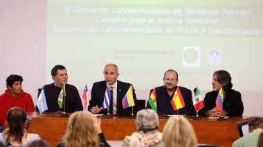Esta mañana realizaron la apertura del III Encuentro Latinoamericano de Territorios Posibles