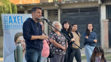 Guillermo "Nano" Cara encabezó una jornada en Altos de San Lorenzo con el lema "Movilizando la  Esperanza"