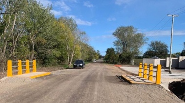 Habilitaron el nuevo puente sobre el arroyo Martín y calle 160 de La Plata