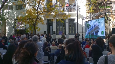 El intendente de Hipólito Yrigoyen encabezó en La Plata la reinauguración del Centro de Estudiantes Universitarios de Henderson