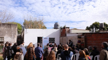 Inauguraron el Sistema Universitario Regional de Salud en la sede de "La Casita de los Chicos" ubicada en Gorina