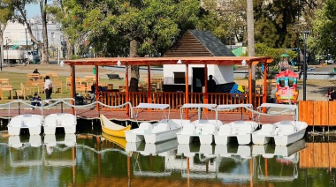 Anunciaron la pronta inauguración del nuevo muelle con botes de alquiler en el Parque Saavedra de La Plata