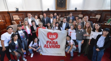 Declararon de Interés Municipal la campaña solidaria platense "Un corazón para Álvaro"