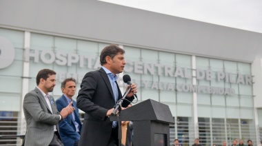 Kicillof y Achaval inauguraron el Hospital Central de Pilar