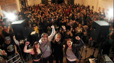 Myriam Bregman lanzó en La Plata su precandidatura a Presidenta de la Nación