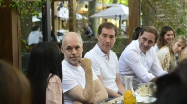 Larreta, Santilli y Garro instaron junto a vecinos y comerciantes a realizar "un cambio profundo y duradero” en la Argentina