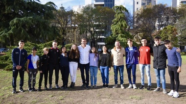 Deportistas amateurs de La Plata recibieron un subsidio del Fondo de Promoción y Desarrollo del Deporte Local