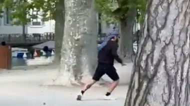 Video: un hombre apuñaló a un niño y a un adulto en una plaza de Francia