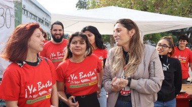 La precandidata a Presidenta Manuela Castañeira pasó por La Plata y pidió salario mínimo de 500 mil pesos