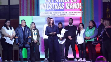 Realizaron un plenario en el Club Chacarita Platense con la consigna “La Patria en nuestras manos”