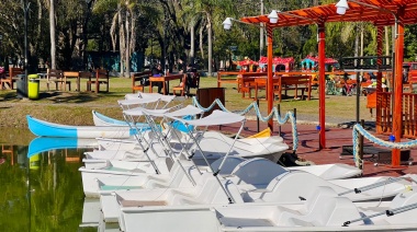 Inauguraron el nuevo muelle del Parque Saavedra de La Plata