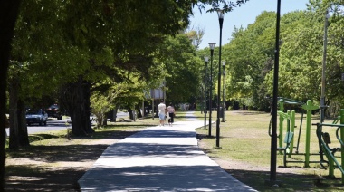 El sendero del Parque Lineal Boveri de City Bell entró en su etapa final