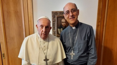 El Arzobispo de La Plata Víctor "Tucho" Fernández visitó al Papa Francisco y dijo que "estaba fresco como una lechuga"