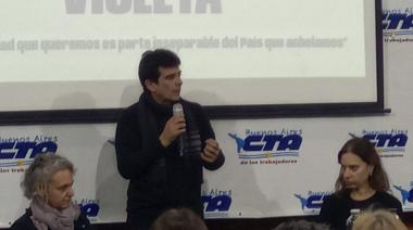 Octavio "Tato" Miloni presentó la lista Azul Violeta para competir en las elecciones de ADULP