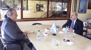 Fernando Tauber se reunió con el rector de la Universidad de Quilmes y destacó las coincidencias con la Casa de Estudios platense