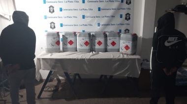 Detuvieron a dos personas que se dedicaban a vender agroquímicos adulterados a quinteros de La Plata