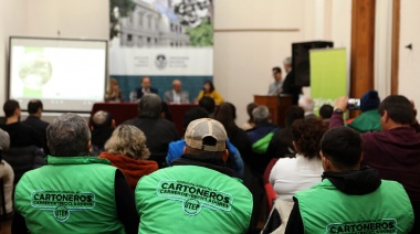 Recicladores de 12 cooperativas recibieron su diploma de Operador de Planta de Residuos Electrónicos